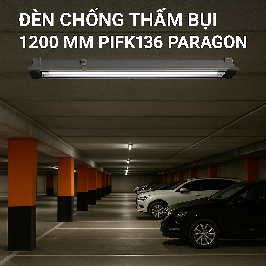 Đèn chống thấm bụi 1200 mm PIFK136 Paragon