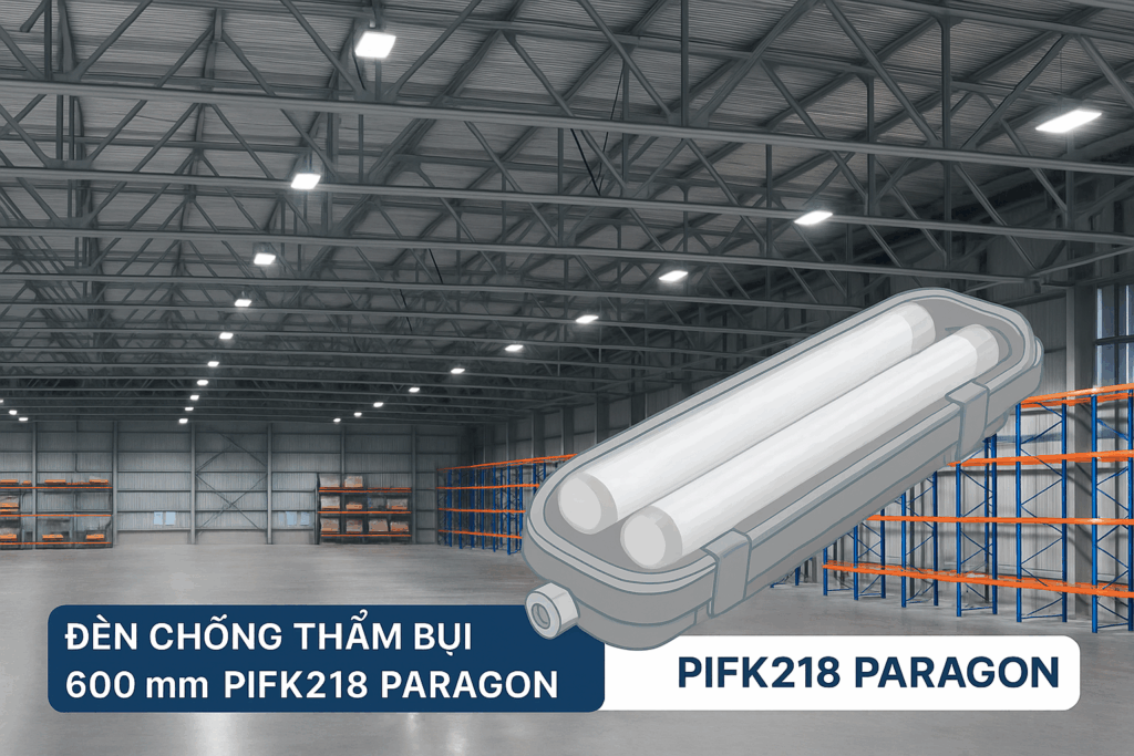 Đèn chống thấm bụi 600 mm PIFK218 Paragon