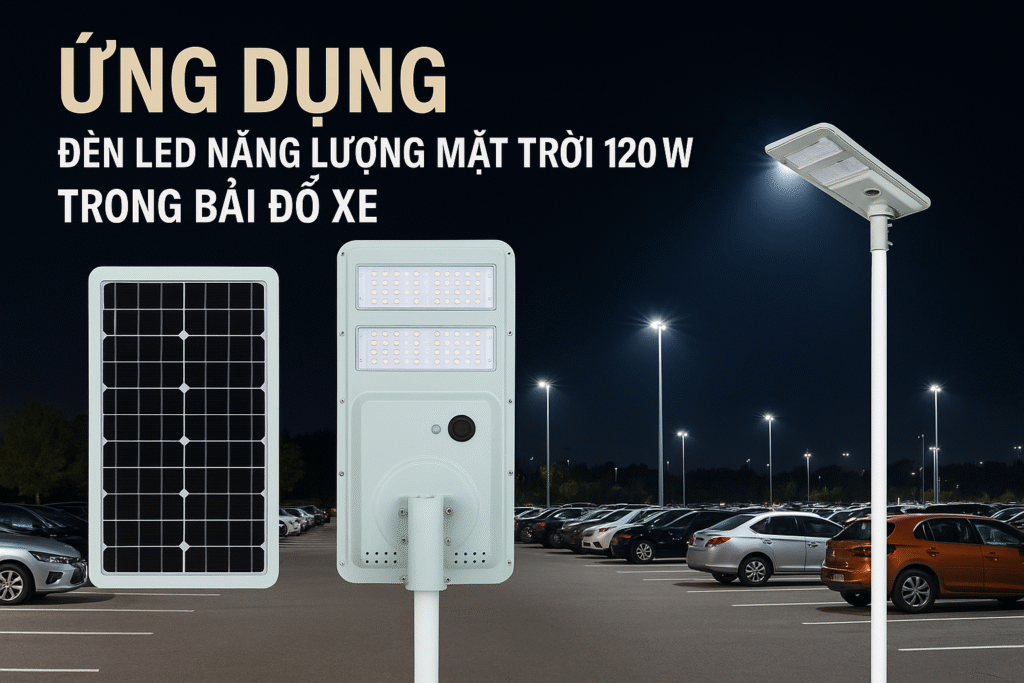 Đèn LED năng lượng mặt trời 120W PSOSA120L Paragon