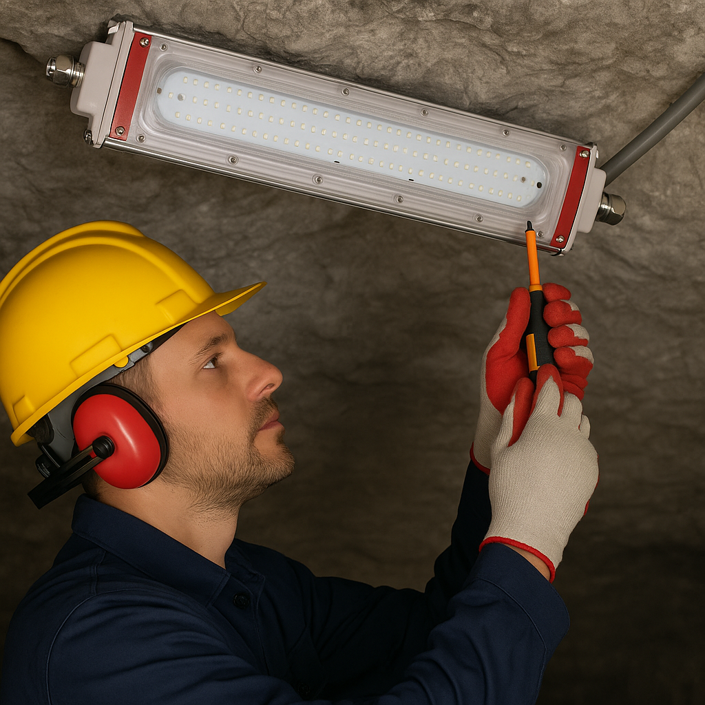 đèn chống cháy nổ Tube LED BZD 133-30 Paragon