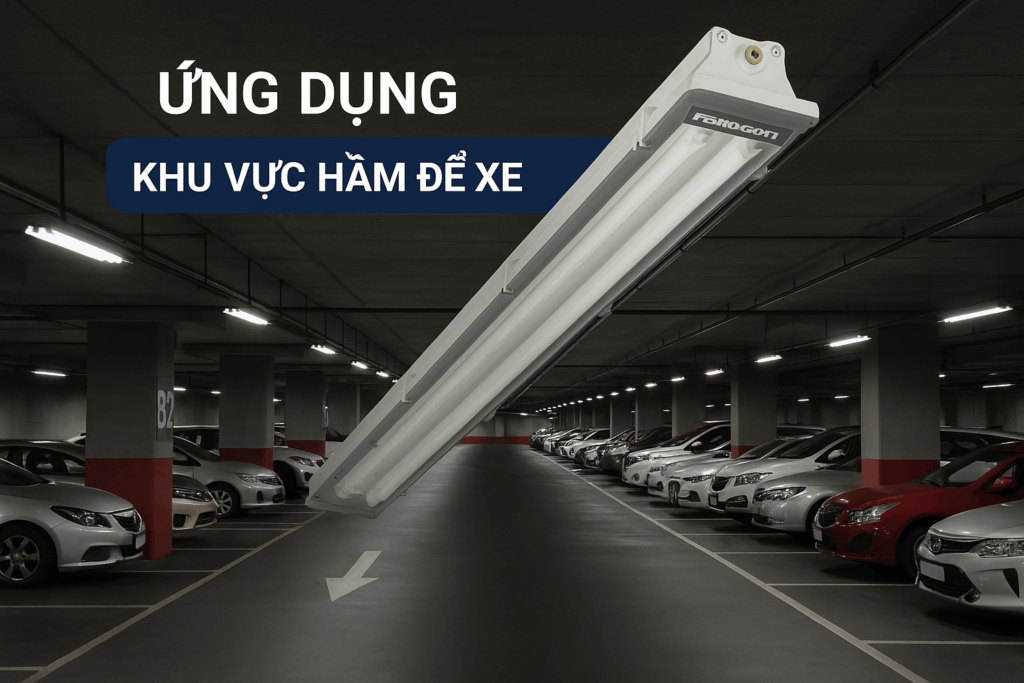 Đèn chống thấm bụi 1200 mm PIFR228 Paragon