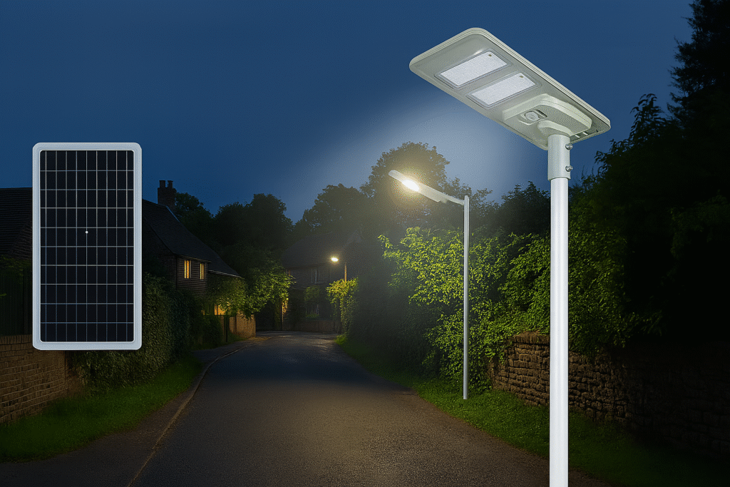 Đèn LED năng lượng mặt trời 40W PSOSA40L Paragon