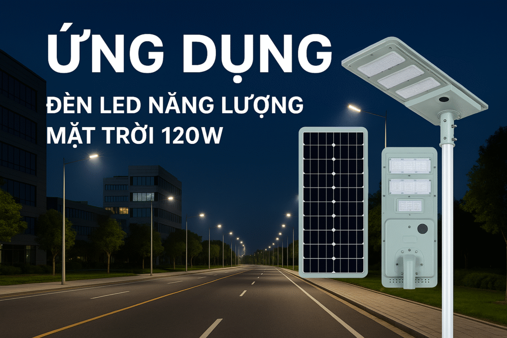Đèn LED năng lượng mặt trời 120W PSOSA120L Paragon