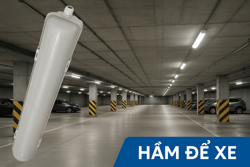 đèn chống thấm bụi 1200 mm PIFH136 Paragon