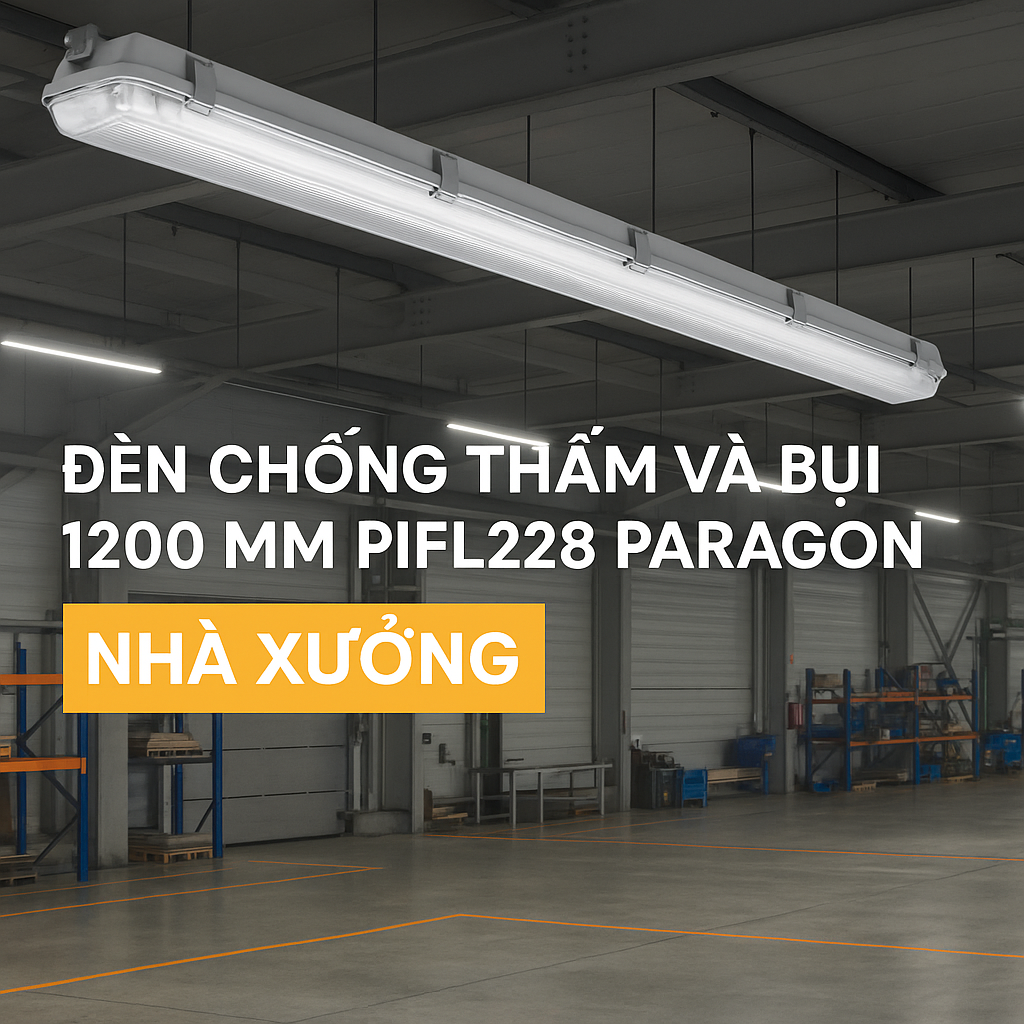 Đèn chống thấm và bụi 1200 mm PIFL228 Paragon