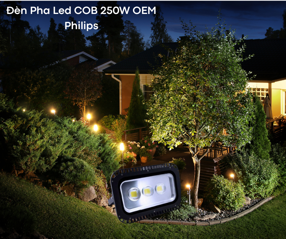 Đèn pha led COB 250W OEM Philips 5 Thông số kỹ thuật