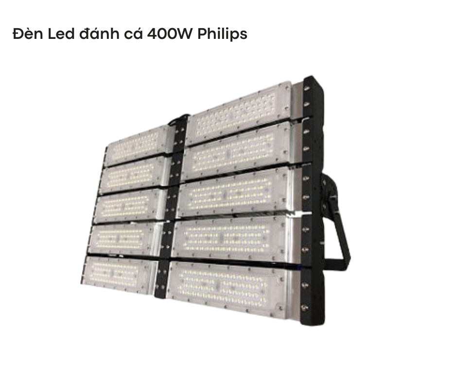 Đèn Led đánh cá 400W Philips 2 Thiết kế hiện đại và chắc chắn