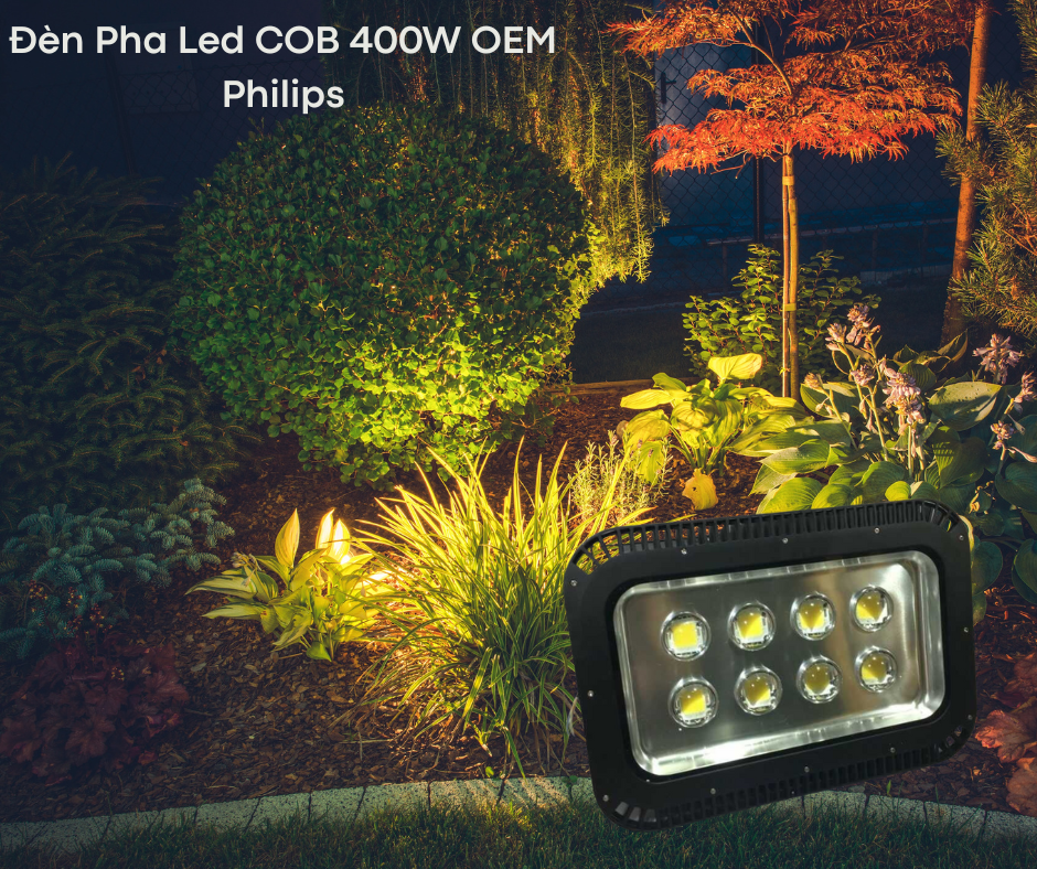 Đèn pha led COB 400W OEM Philips 4 Ứng dụng đa dạng trong nhiều lĩnh vực