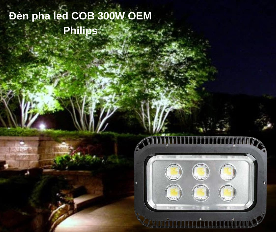 Đèn pha led COB 300W OEM Philips 3 Ứng dụng đa dạng trong nhiều lĩnh vực