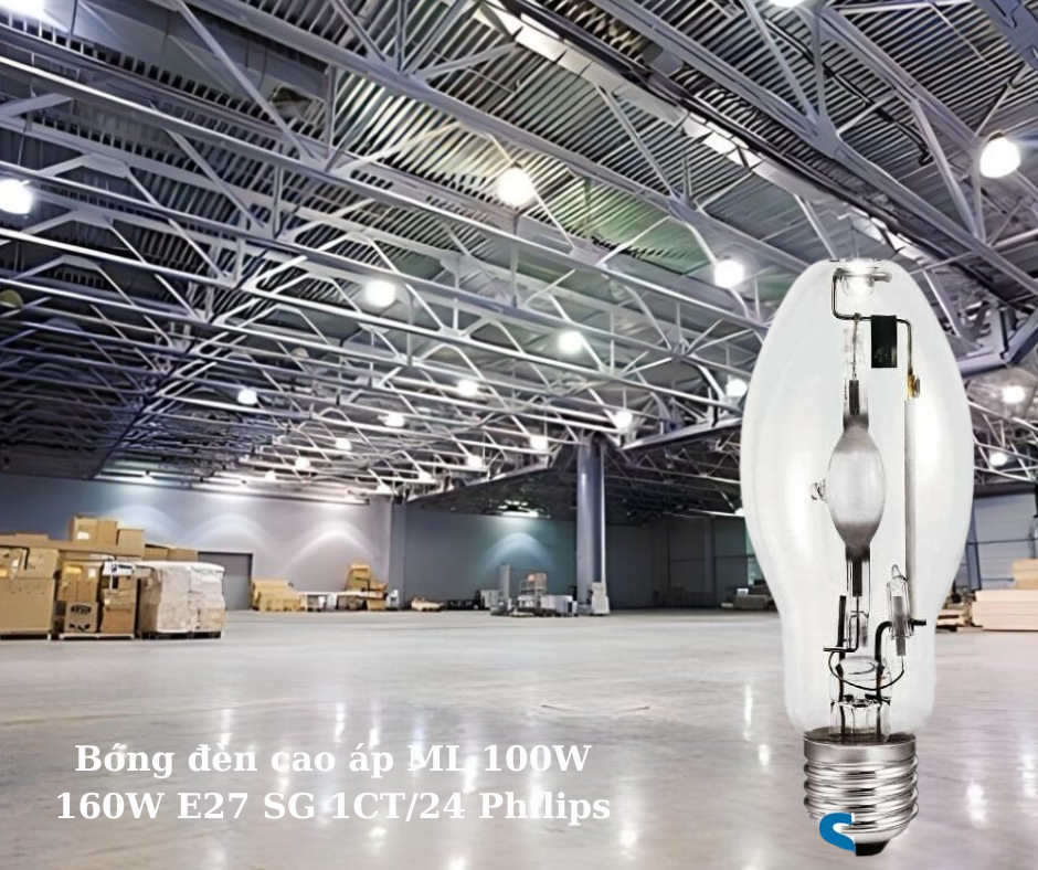 Bóng đèn cao áp ML 100W 160W E27 SG 1CT/24 Philips 4 Ứng dụng đa dạng trong nhiều lĩnh vực