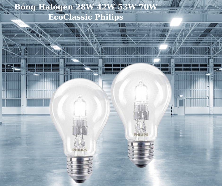 Bóng Halogen 28W 42W 53W 70W EcoClassic Philips 4 Ứng dụng đa dạng trong không gian sống