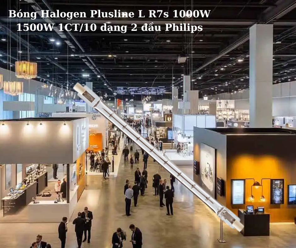 Bóng Halogen Plusline L R7s 1000W 1500W 1CT/10 dạng 2 đầu Philips 4 Ứng dụng đa dạng trong nhiều lĩnh vực