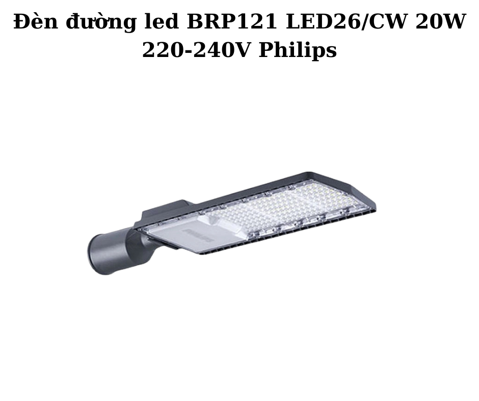 Đèn đường led BRP121 LED26/CW 20W 220-240V Philips 5 Thông số kỹ thuật