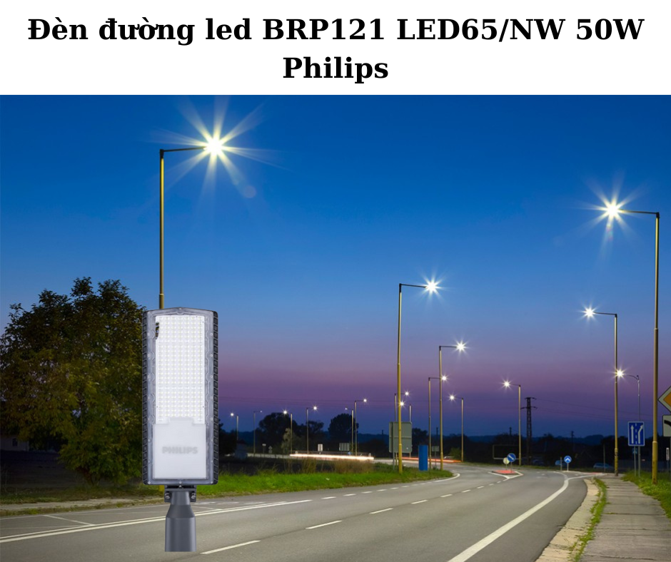 Đèn đường led BRP121 LED65/NW 50W Philips 5 Ứng dụng đa dạng