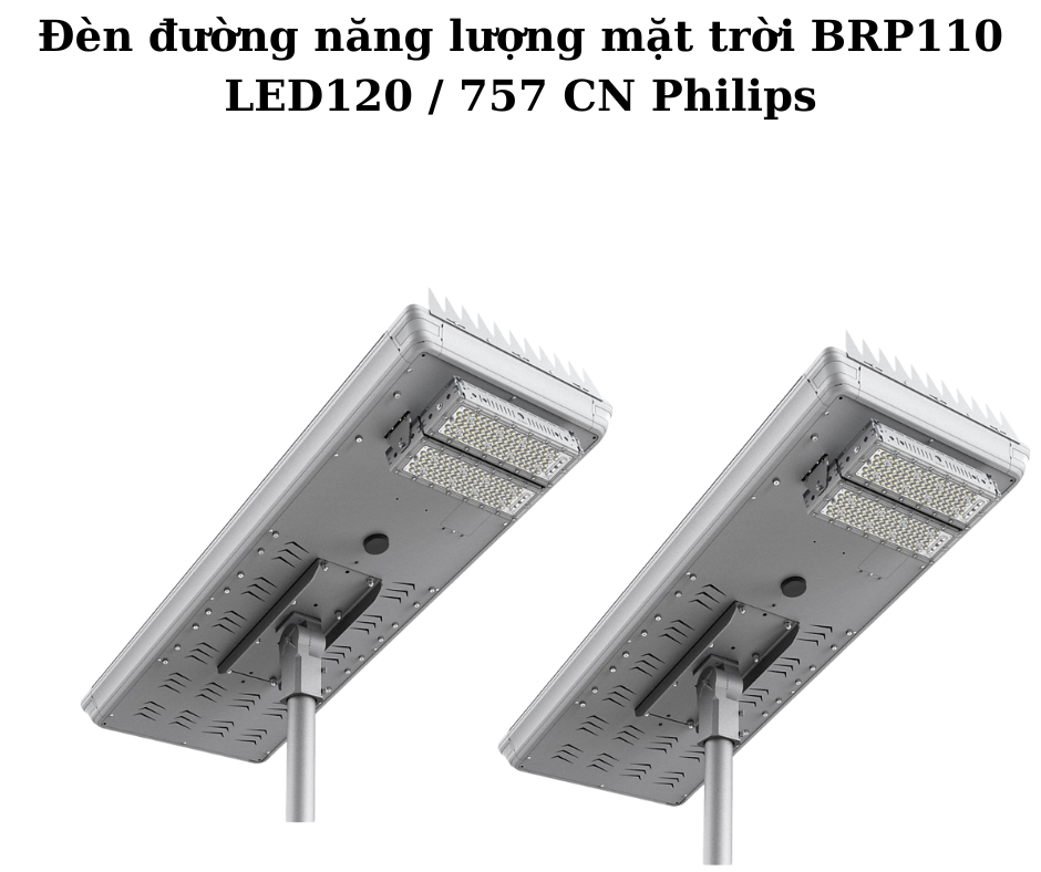Đèn đường năng lượng mặt trời BRP110 LED120 / 757 CN Philips 5 Thông số kỹ thuật