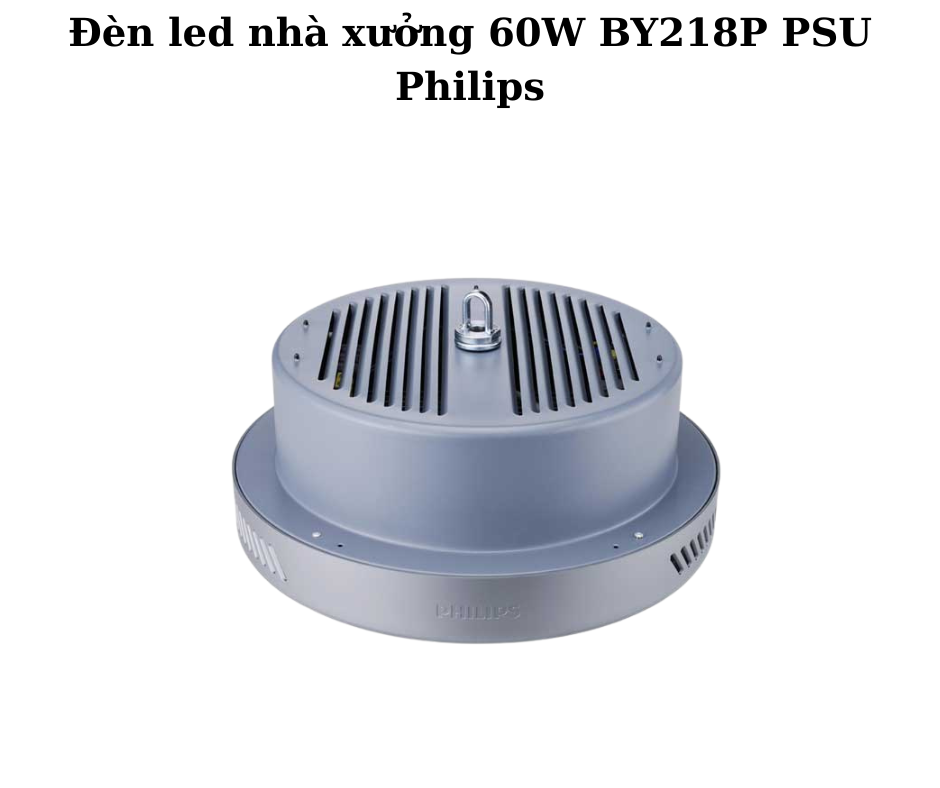 Đèn led nhà xưởng 60W BY218P PSU Philips 5 Thông số kỹ thuật