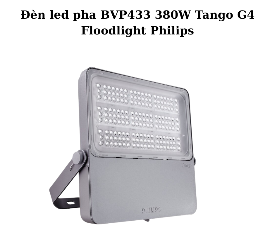 Đèn led pha BVP433 380W Tango G4 Floodlight Philips 2 Thiết Kế Hiện Đại