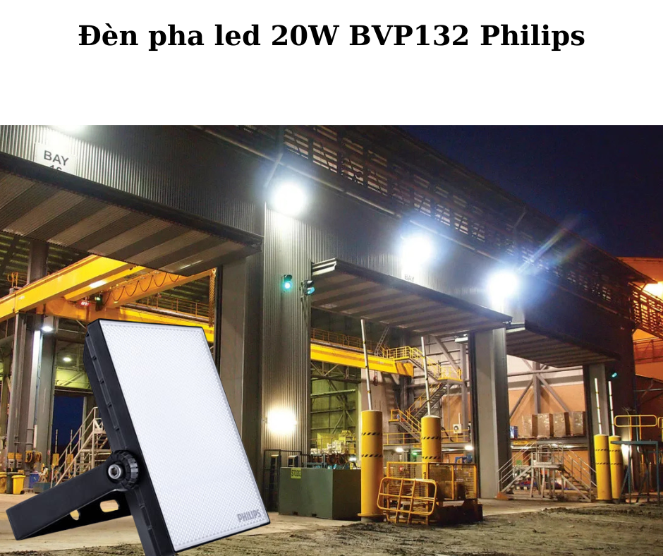 Đèn pha led 20W BVP132 Philips 4 Ứng dụng đa dạng