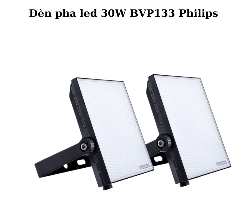 Đèn pha led 30W BVP133 Philips 2 Thiết kế hiện đại và chắc chắn
