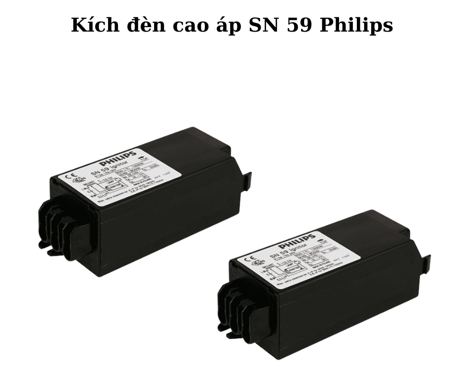Kích đèn cao áp SN 59 Philips 5 Thông số kỹ thuật