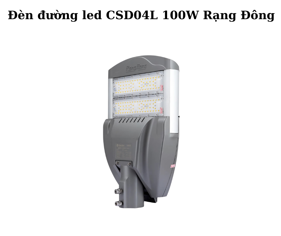 Đèn đường led CSD04L 100W Rạng Đông 5 Thông số kỹ thuật