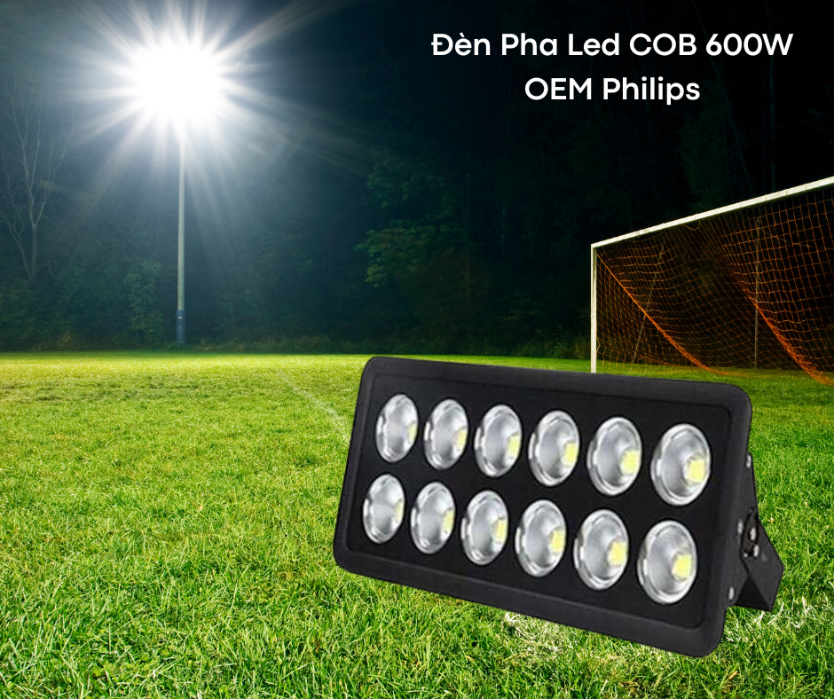 Đèn Pha Led COB 600W OEM Philips 3 Ứng dụng đa dạng trong nhiều lĩnh vực