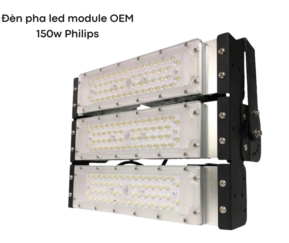 Đèn pha led module OEM 150w Philips 2 Thiết kế hiện đại và chắc chắn