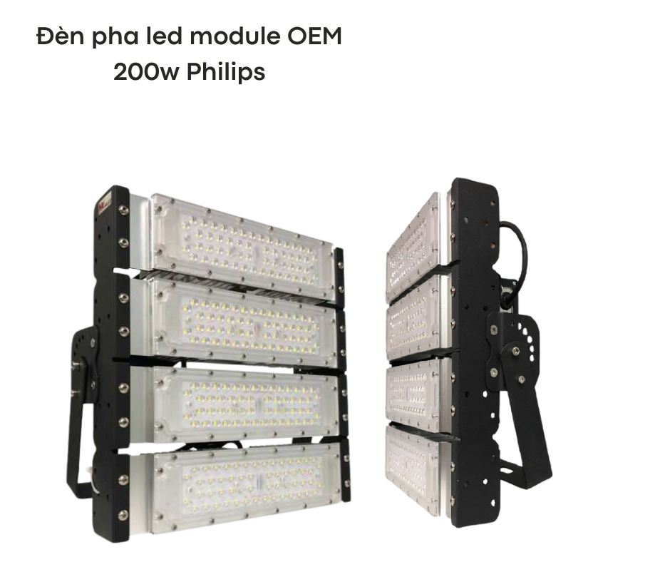 Đèn pha led module OEM 200w Philips 6 Hướng dẫn lắp đặt và bảo quản