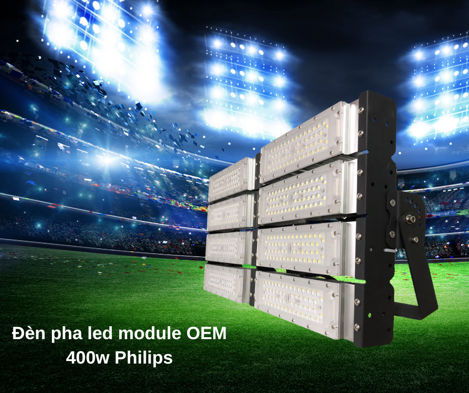 Đèn pha led module OEM 400w Philips 4 Ứng dụng đa dạng