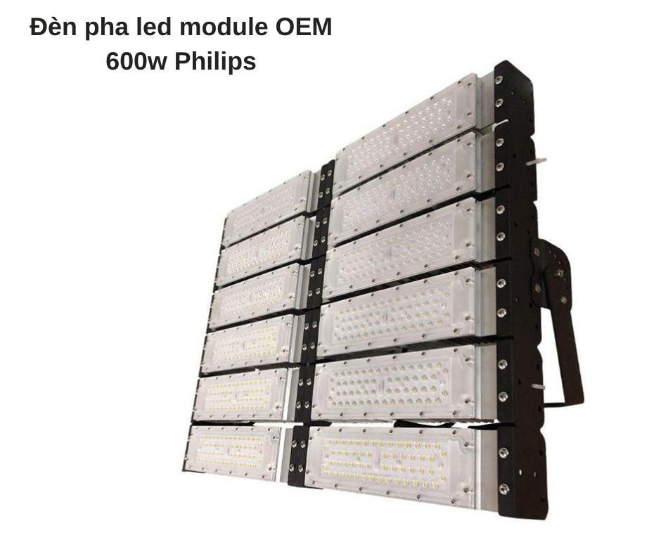 Đèn pha led module OEM 600w Philips 2 Thiết kế hiện đại và chắc chắn