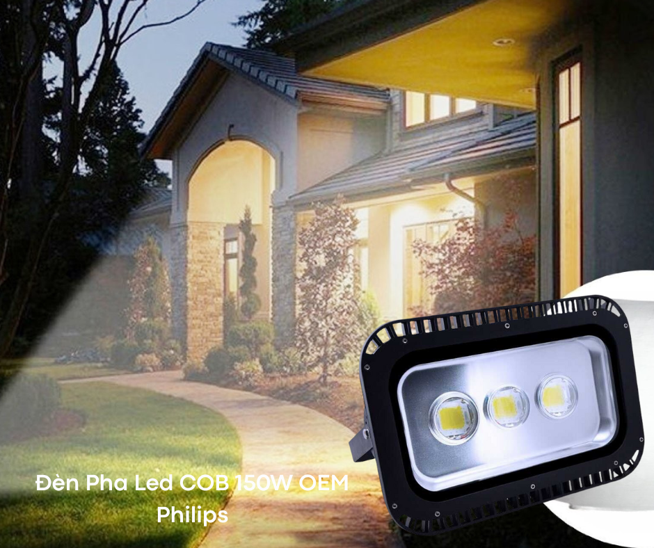 Đèn Pha Led COB 150W OEM Philips 5 Thông số kỹ thuật