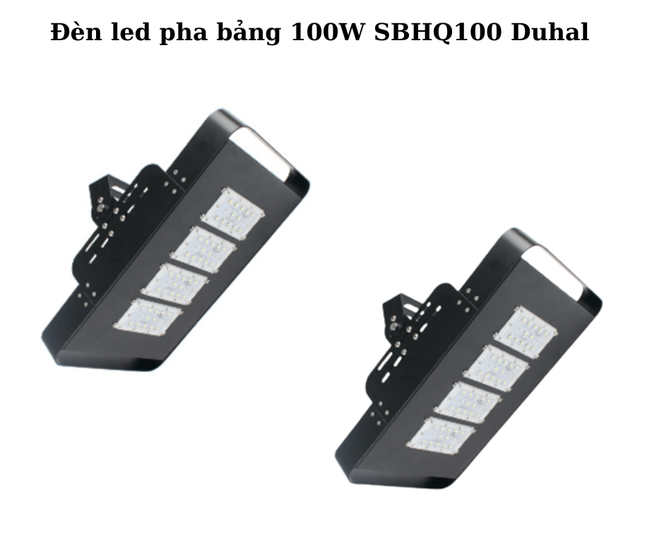Đèn led pha bảng 100W SBHQ100 Duhal 2 Thiết Kế Hiện Đại