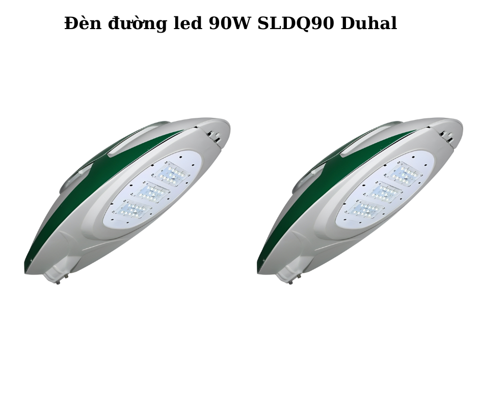 Đèn đường led 90W SLDQ90 Duhal 2 Thiết kế hiện đại và chắc chắn