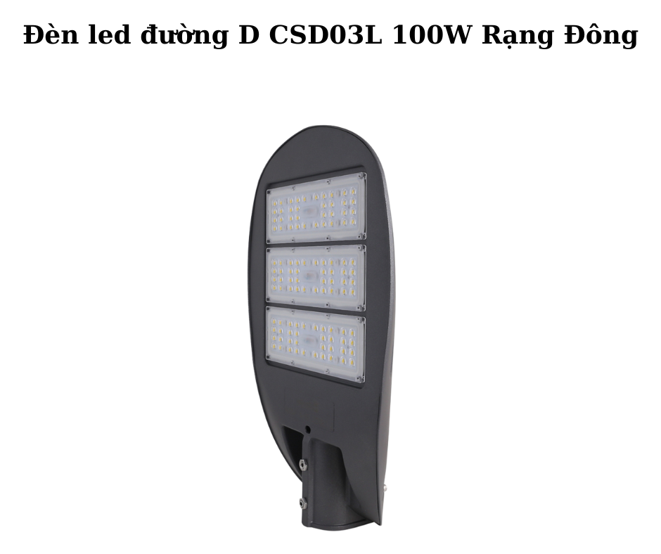 Đèn led đường D CSD03L 100W Rạng Đông 5 Hướng Dẫn Lắp Đặt Và Sử Dụng