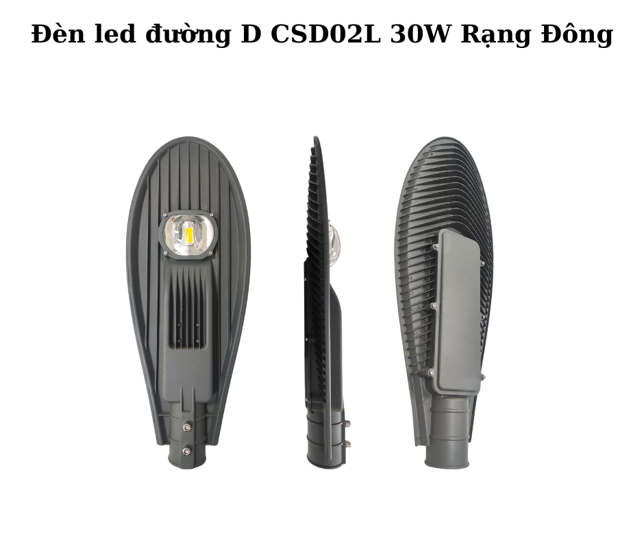 Đèn led đường D CSD02L 30W Rạng Đông 5 Thông số kỹ thuật