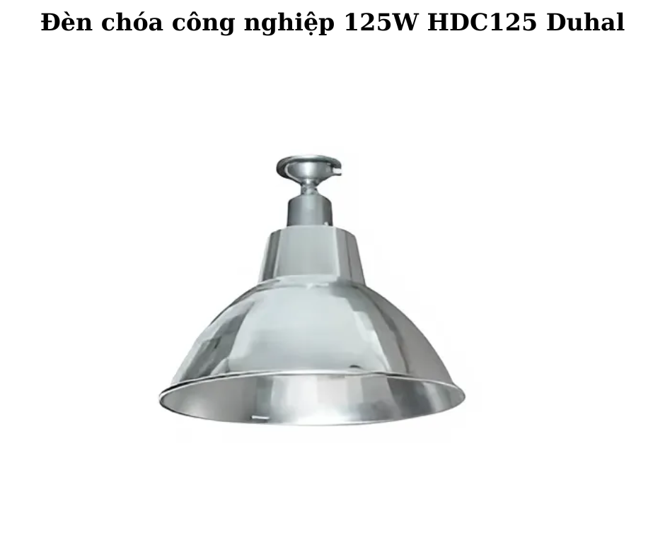 Đèn chóa công nghiệp 125W HDC125 Duhal 2 Thiết Kế Hiện Đại