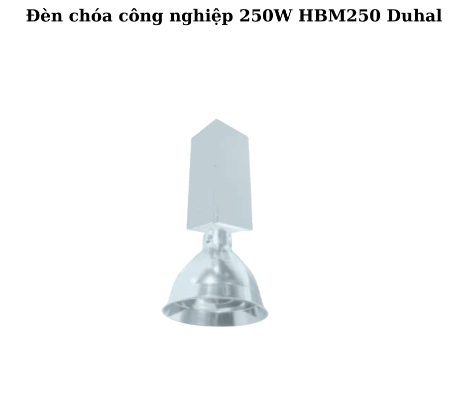 Đèn chóa công nghiệp 250W HBM250 Duhal 5 Hướng Dẫn Lắp Đặt Và Sử Dụng