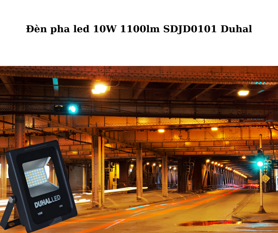 Đèn pha led 10W 1100lm SDJD0101 Duhal 4 Ứng Dụng Đa Dạng Trong Nhiều Không Gian