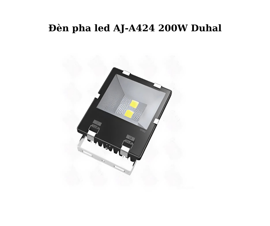 Đèn pha led AJ-A424 200W Duhal 5 đèn pha led AJ-A424 200W