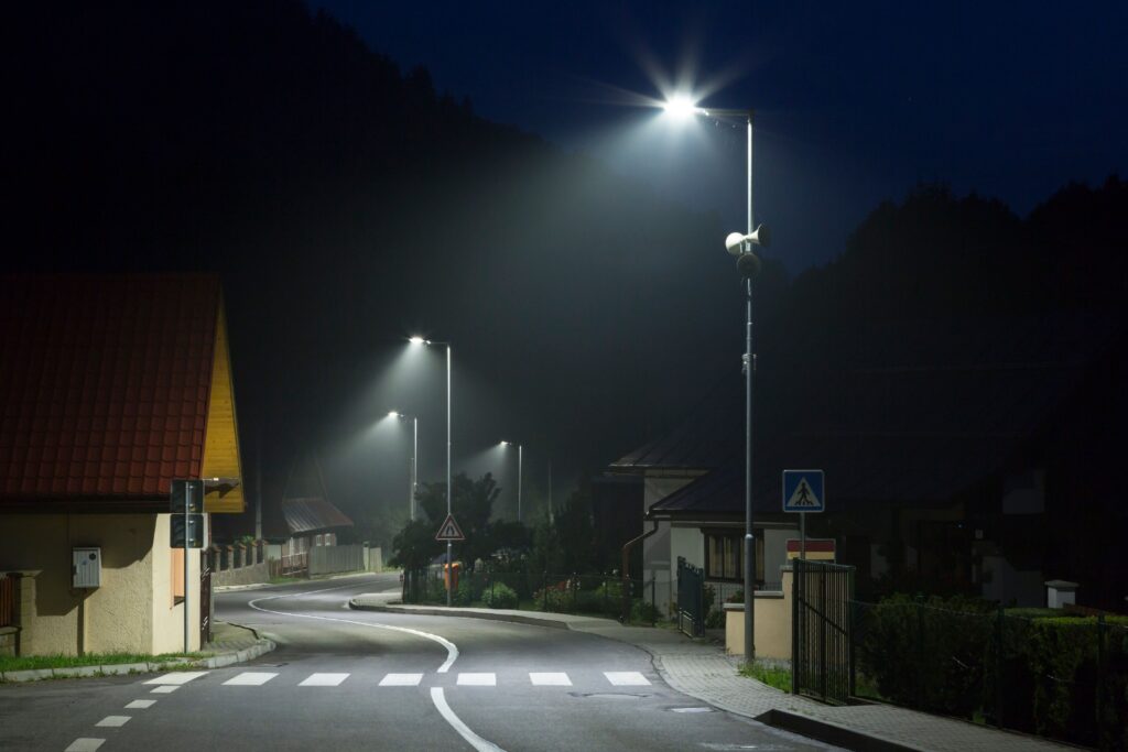 đèn đường led Paragon