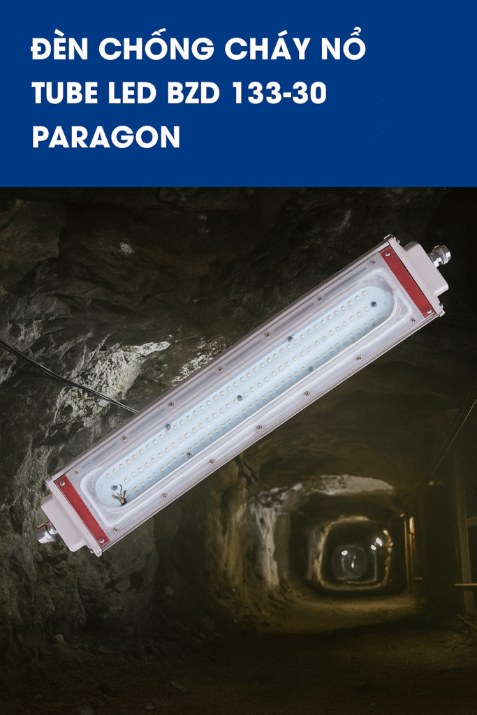 đèn chống cháy nổ Tube LED BZD 133-30 Paragon