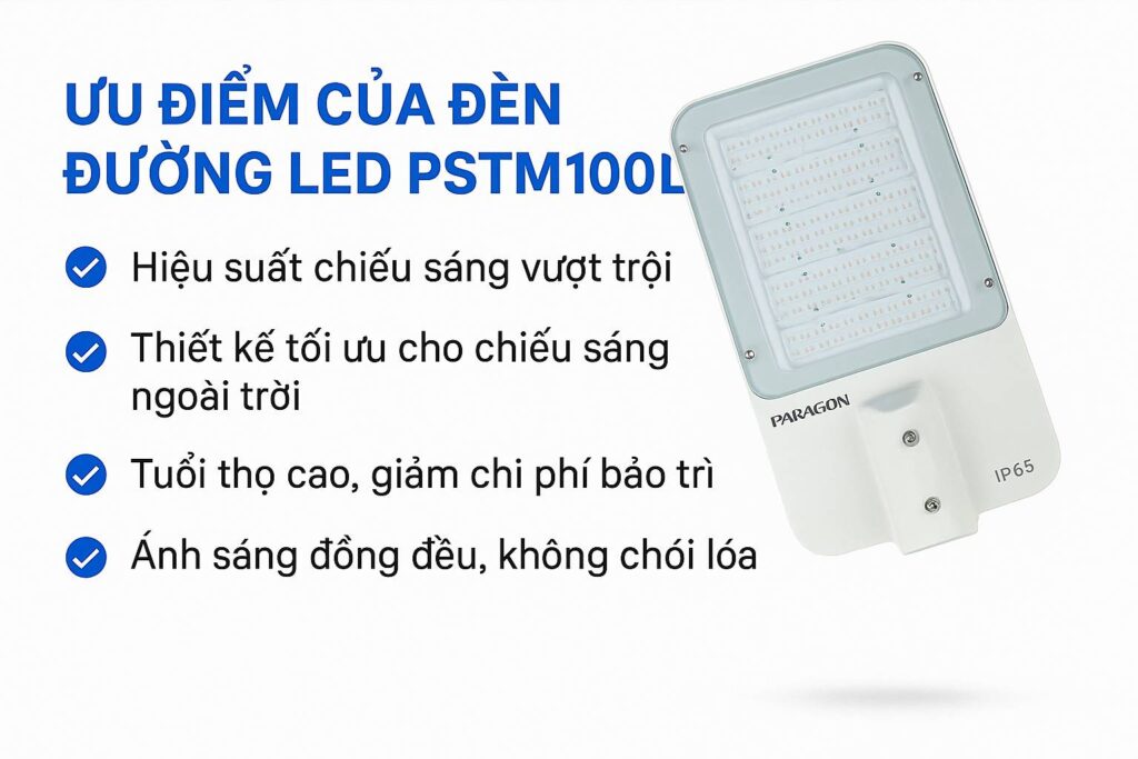 đèn đường LED PSTM100L Paragon