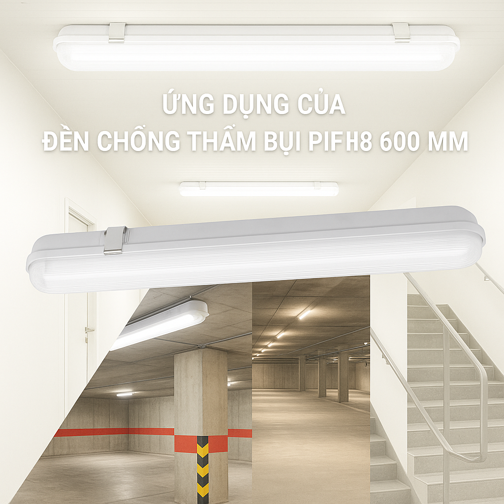 Đèn chống thấm bụi 600 mm PIFH118 Paragon