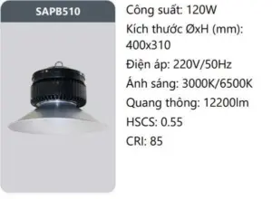 den nha xuong led 120w duhal sapb510 862b9dce7ade4fbda66e8060b325b56b grande