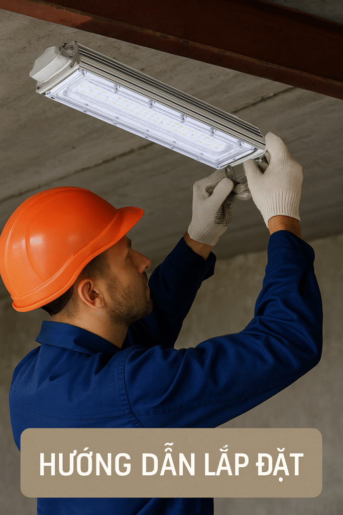 Đèn chống cháy nổ Tube LED BZD 133‑50 Paragon