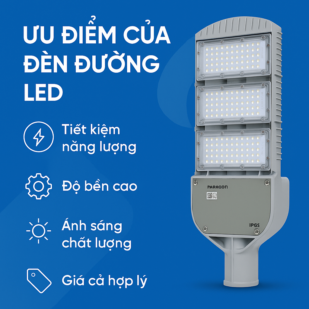 Đèn đường LED PSTN120L Paragon