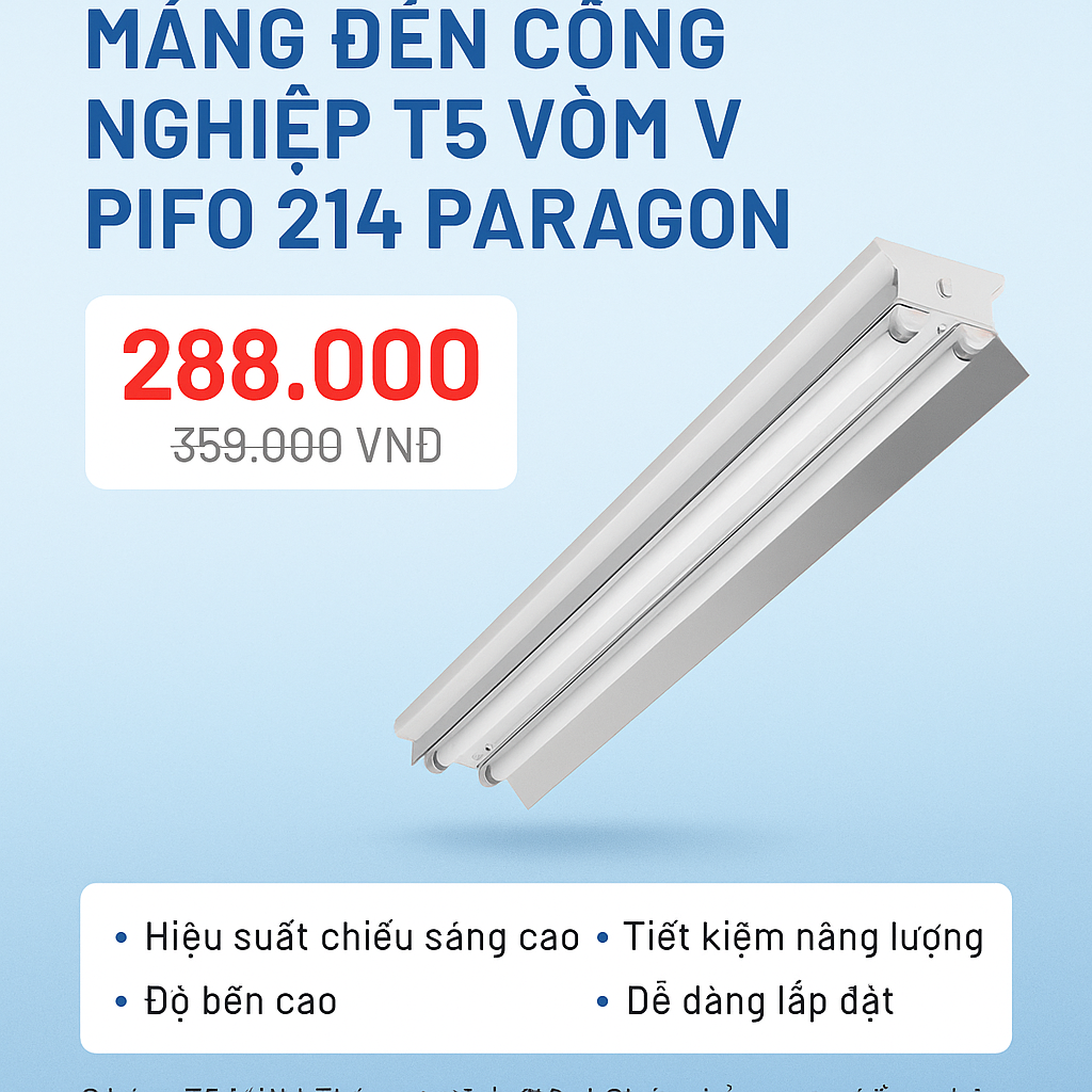 máng đèn t5