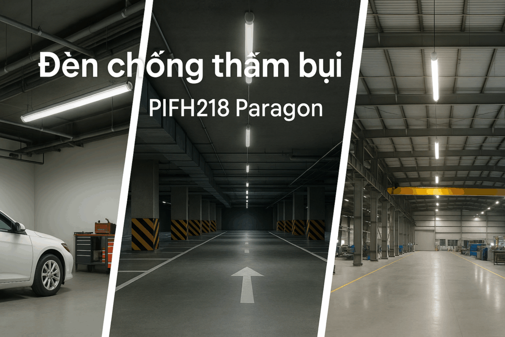 Đèn chống thấm bụi 600 mm PIFH218 Paragon