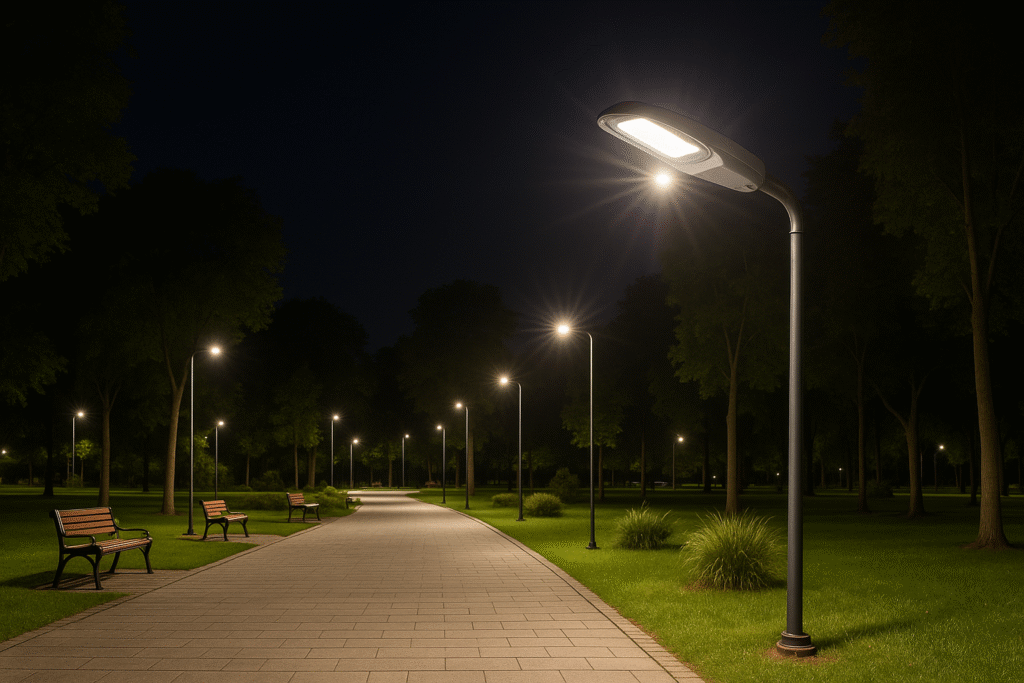 Đèn đường LED PSTO100L Paragon