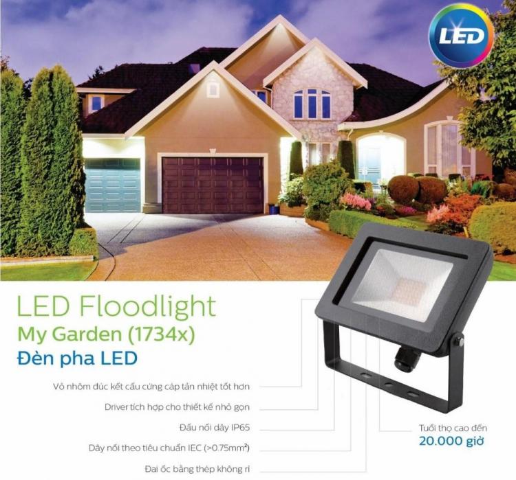 n led pha flood light mygarden 17341 5